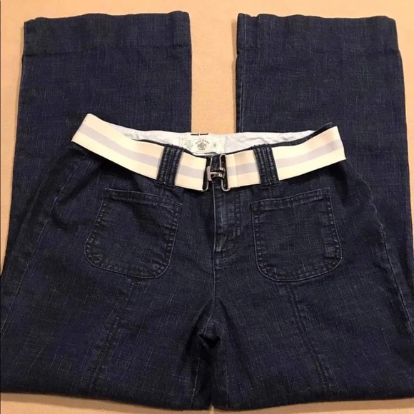 IZOD Relaxed Fit Denim Blue Jeans 
Size 7 / 8 Medium 
Waist 16” Length 3… - Picture 2 of 10